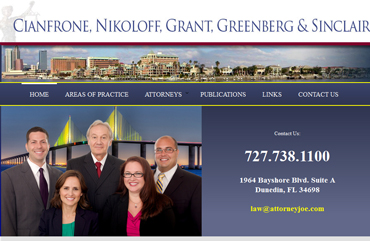 Attorney Office — Law Firm Website by Zucker and Zucker