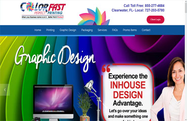 Colorfast Printing graphic design and print