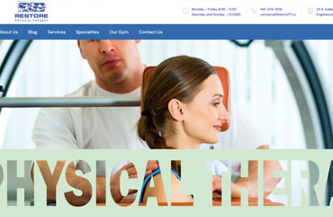 Restore PT — Business Website by Zucker and Zucker