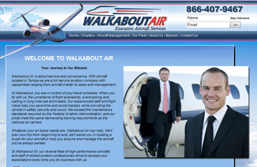 Walkabout Air — Business Website by Zucker and Zucker